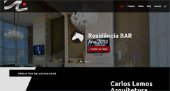 Desktop Screenshot of carloslemos.com.br