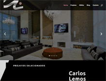 Tablet Screenshot of carloslemos.com.br